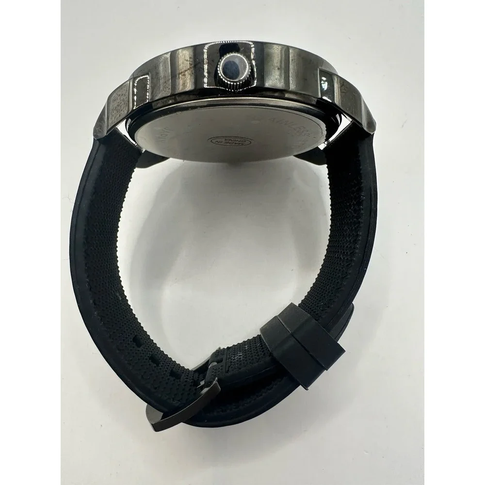 Bernoulli Watch 9798 Mens Dual Time New Batteries 54MM 9.5